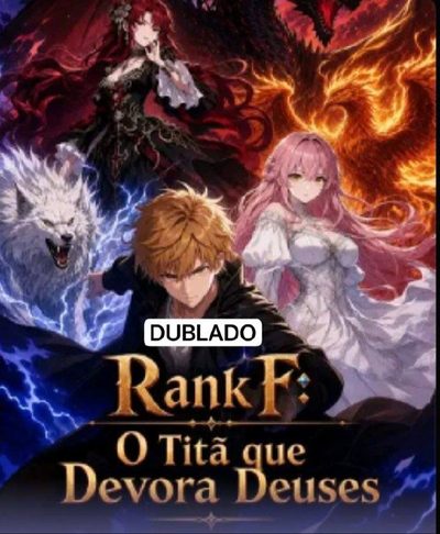 Capa da minissérie Rank f o titã que devora deuses