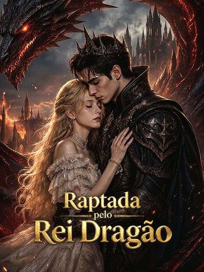 Capa da minissérie Raptada Pelo Rei Dragão