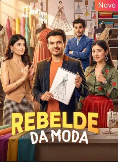 Capa da minissérie Rebelde da moda