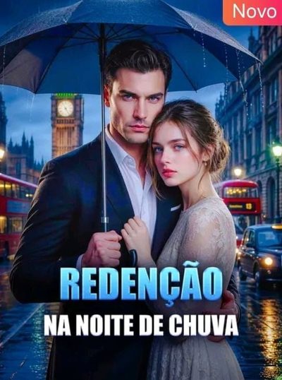 Capa da minissérie Redenção na Noite de Chuva