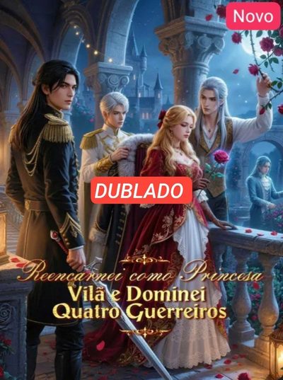 Capa da minissérie Reencarnei Como Princesa Vilã Dublado
