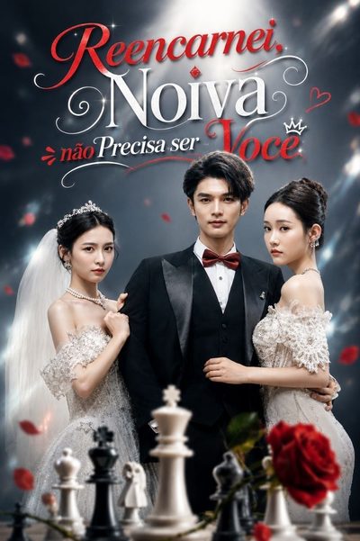 Capa da minissérie Reencarnei Noiva Não Precisa Ser Você