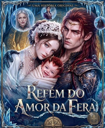 Capa da minissérie Refém do Amor da Fera