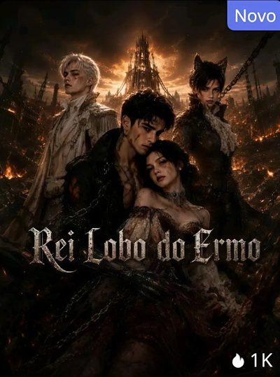 Capa da minissérie Rei Lobo no Ermo