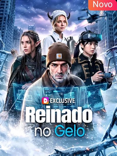 Capa da minissérie Reinado no Gelo