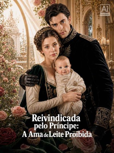 Capa da minissérie Reivindicada Pelo Príncipe: a Ama de Leite Proibida