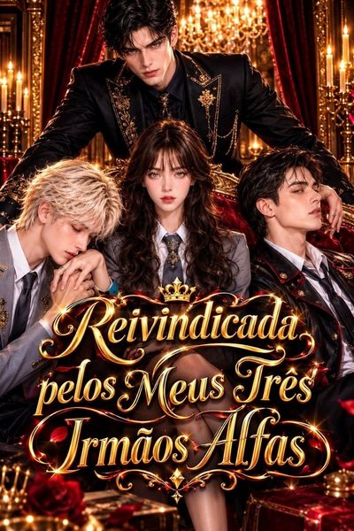 Capa da minissérie Reivindicada Pelos Meus Três Irmãos Alfas