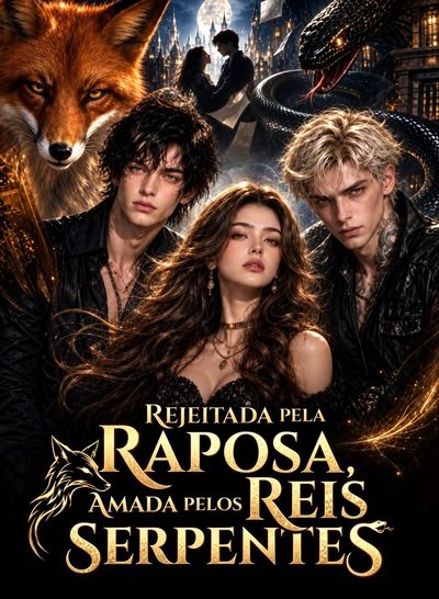 Capa da minissérie Rejeitada Pela Raposa, Amada Pelos Reis Serpentes