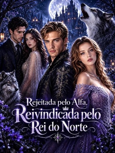 Capa da minissérie Rejeitada Pelo Alfa Reivindicada Pelo Rei do Norte -