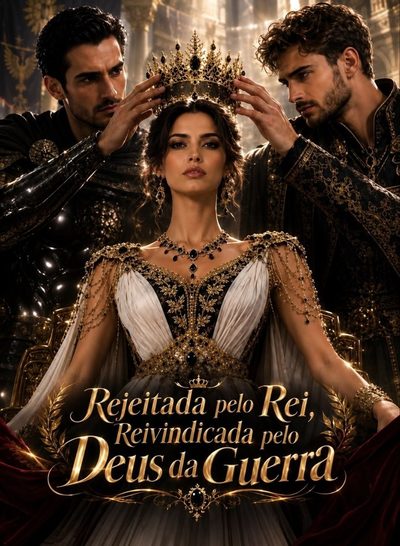 Capa da minissérie Rejeitada pelo rei reivindicada pelo Deus da guerra