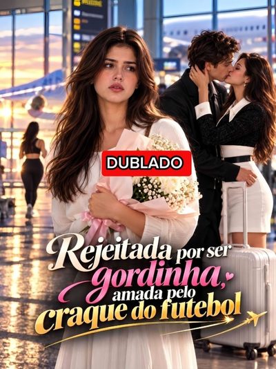Capa da minissérie Rejeitada por Ser Gordinha, Amada Pelo Craque de Futebol