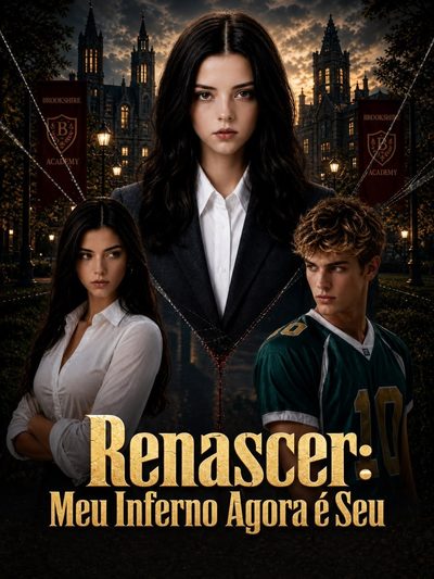 Capa da minissérie Renascer meu inferno agora é seu -