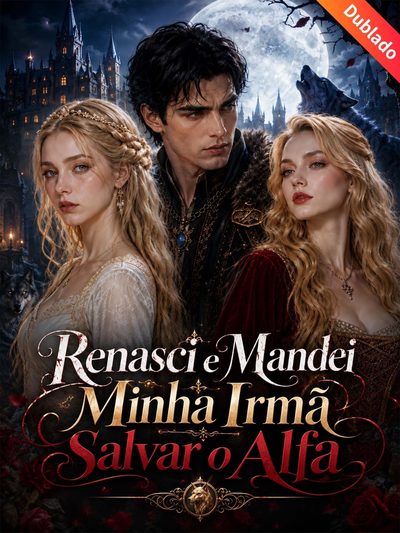 Capa da minissérie Renasci e Mandei Minha Irma Salvar o Alfa -