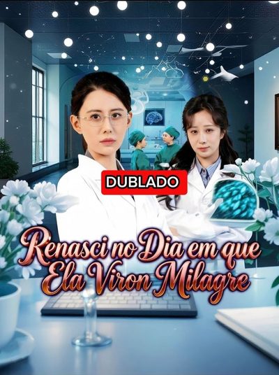 Capa da minissérie Renasci no Dia em que Ela Virou Milagre Dublado
