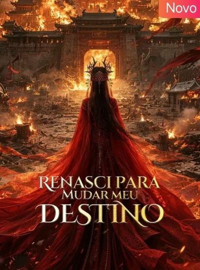 Capa da minissérie Renasci para Mudar Meu Destino