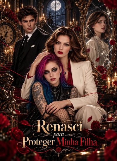 Capa da minissérie Renasci para proteger minha filha.