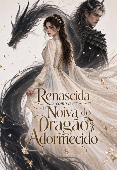 Capa da minissérie Renascida Como a Noiva do Dragão Adormecido