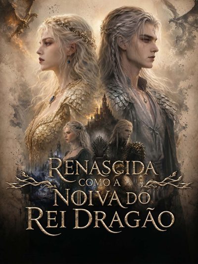 Capa da minissérie Renascida Como a Noiva do Rei Dragão -
