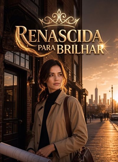 Capa da minissérie Renascida para Brilhar
