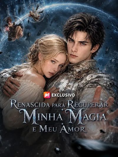 Capa da minissérie Renascida para Recuperar Minha Magia e Meu Amor Ela Era a Verdadeira Gênia da Magia