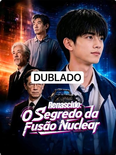 Capa da minissérie Renascido: o Segredo da Fusão Nuclear Dublado
