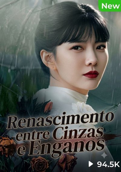 Capa da minissérie Renascimento Entre Cinzas e Engano (dublado)
