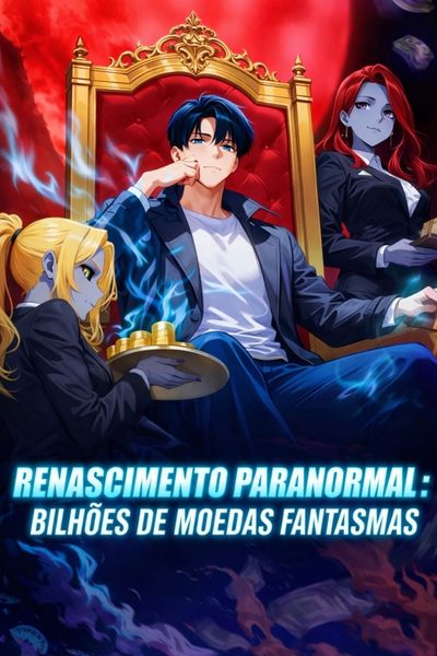 Capa da minissérie Renascimento Paranormal: Bilhões de Moedas Fantasmas