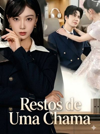 Capa da minissérie Restos de uma Chama