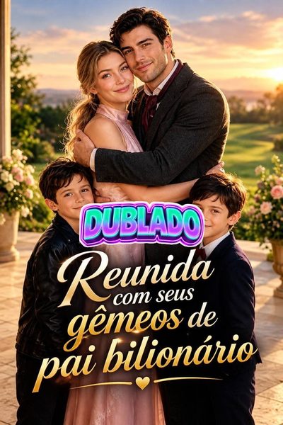 Capa da minissérie Reunida com Seus Gêmeos de Pai Bilionário