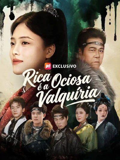 Capa da minissérie Rica É a Ociosa Valquíria
