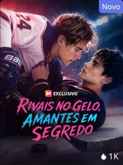 Capa da minissérie Rivais no Gelo, Amantes em Segredo
