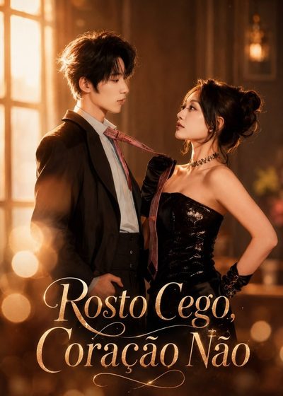 Capa da minissérie Rosto Cego, Coração Não