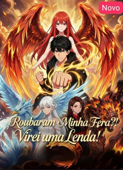 Capa da minissérie Roubaram Minha Fera?! Virei uma Lenda!