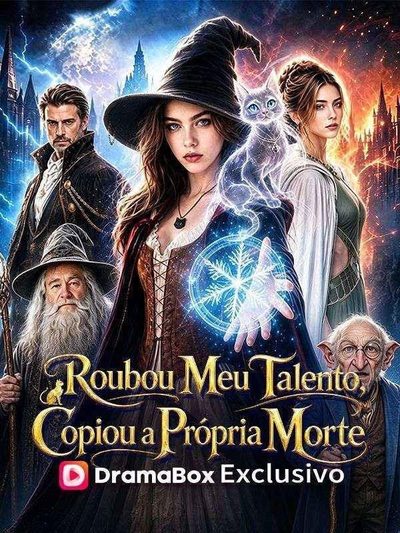 Capa da minissérie Roubou Meu Talento, Copiou a Própria Morte -