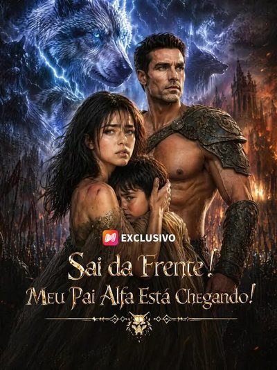 Capa da minissérie Sai da Frente! Meu Pai Alfa Está Chegando!
