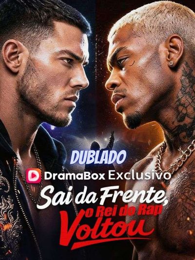 Capa da minissérie Sai da Frente, o Rei do Rap Voltou