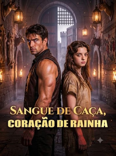 Capa da minissérie Sangue de Caça Coração de Rainha