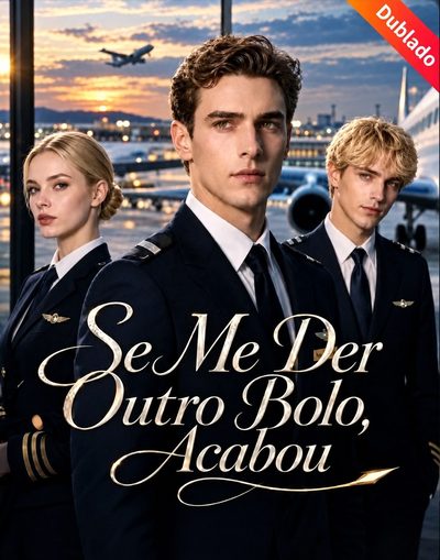 Capa da minissérie Se Me Der Outro Bolo, Acabou