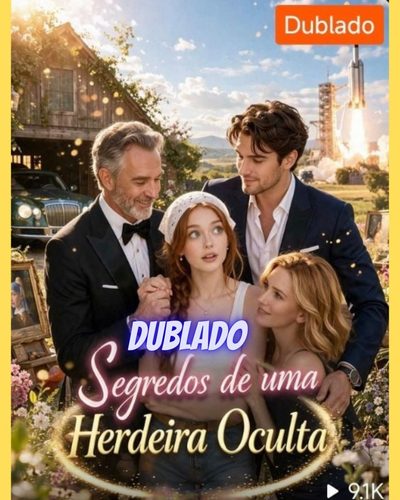 Capa da minissérie Segredos de uma Herdeira Oculta