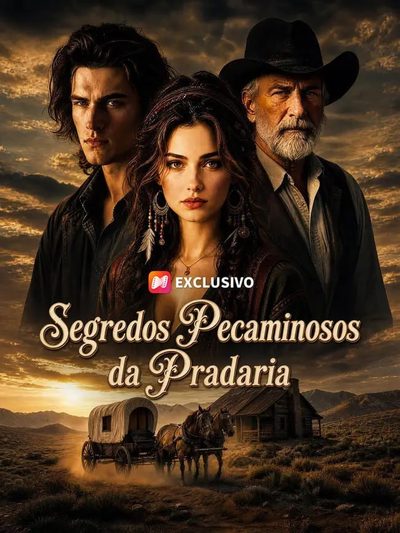 Capa da minissérie Segredos Pecaminosos da Pradaria