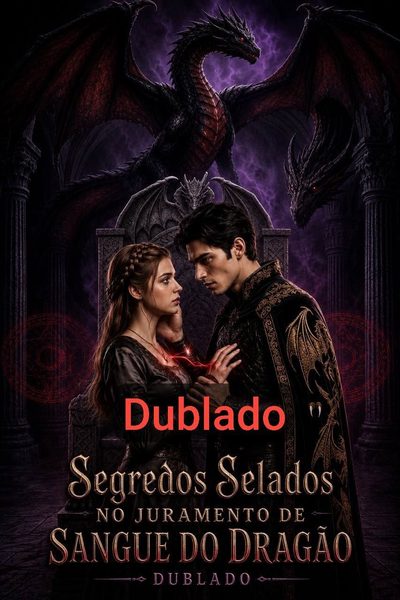 Capa da minissérie Segredos selados no juramento de sangue do dragão