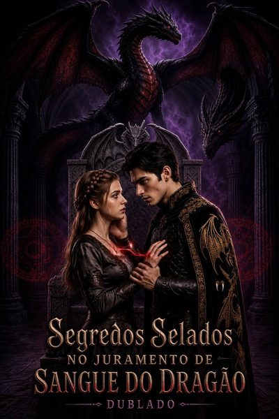 Capa da minissérie Segredos Selados no Juramento de Sangue do Dragão