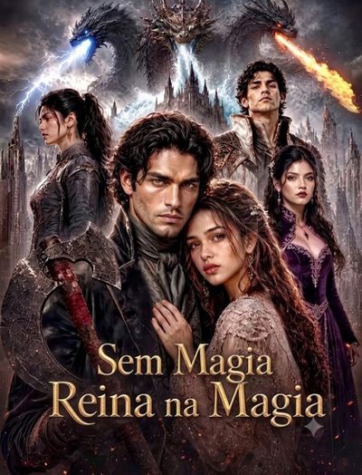 Capa da minissérie Sem Magia Reina na Magia -