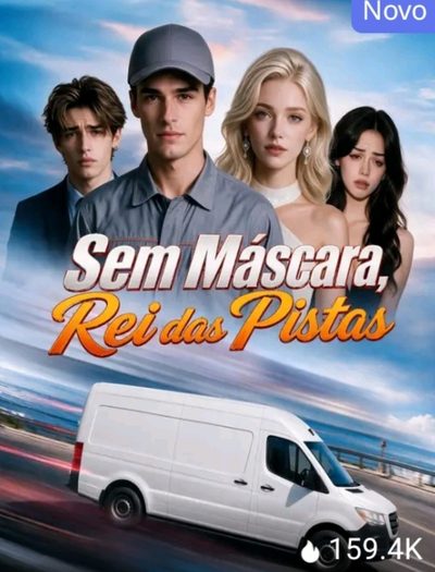 Capa da minissérie Sem Máscara, Rei das Pistas
