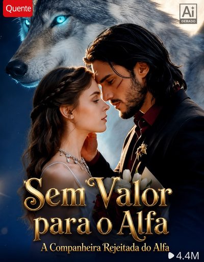 Capa da minissérie Sem Valor para o Alfa: a Companheira Rejeitada do Alfa