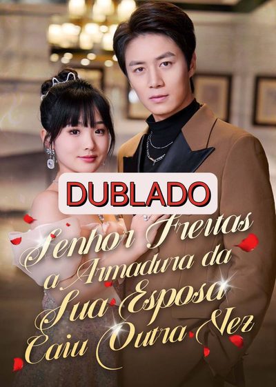Capa da minissérie Senhor Freitas a Armadura da Sua Esposa Caiu Outra Vez