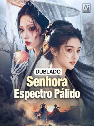 Capa da minissérie Senhora Espectro Pálido