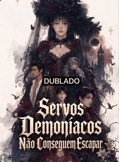 Capa da minissérie Servos Demoníacos Não Conseguem Escapar