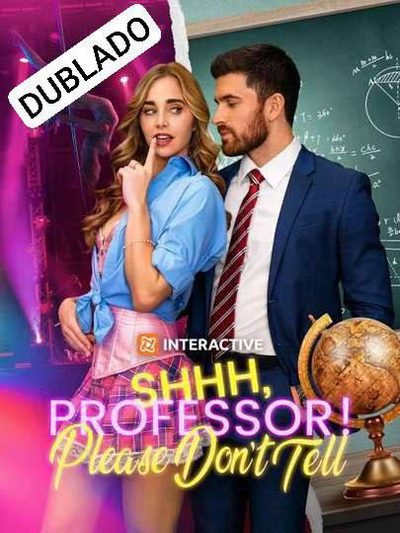 Capa da minissérie Shhh Professor! por Favor, Não Conte