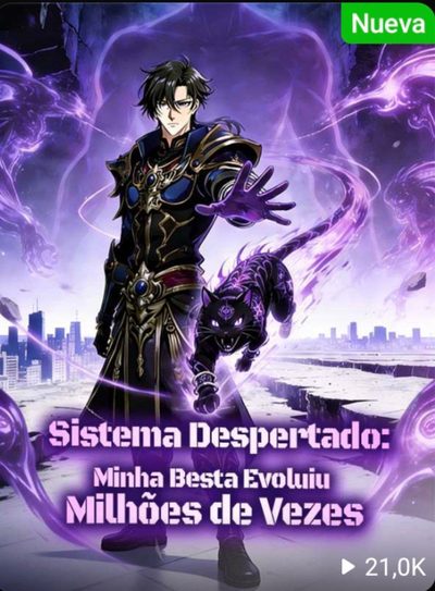 Capa da minissérie Sistema Despertado: Minha Besta Evoluiu Milhões de Vezes